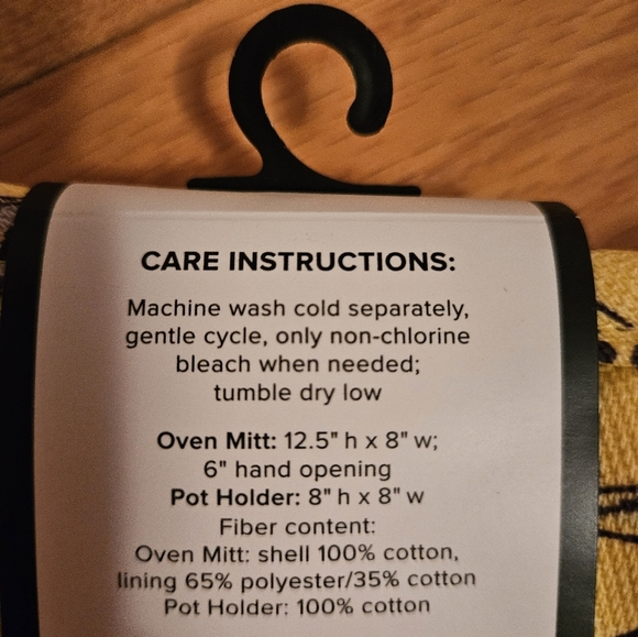 Vera Bradley Pot Holder & Oven Mitt Set NWT - Picture 4 of 9